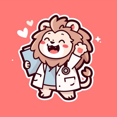 Kocaman kalbi olan sevimli bir kaplan.