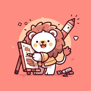 Vektör illüstrasyonu, simge ögesi arkaplanı