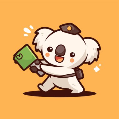 Sopalı sevimli koala..