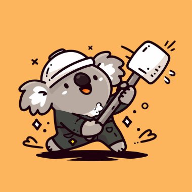 Dondurmadaki şirin köpek.