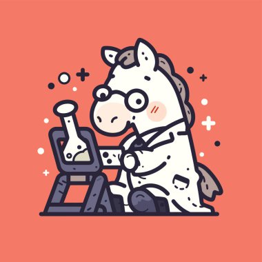 Elinde şırıngayla şirin bir inek..