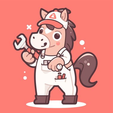 Kemiği ve köpeği olan küçük sevimli bir köpek.