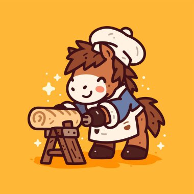 Oyuncağı ve köpeği olan küçük bir çocuk.