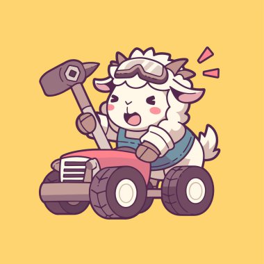 sevimli küçük köpek çizgi