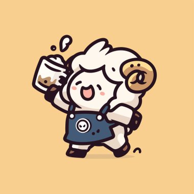 Vektör illüstrasyonu, simge ögesi arkaplanı