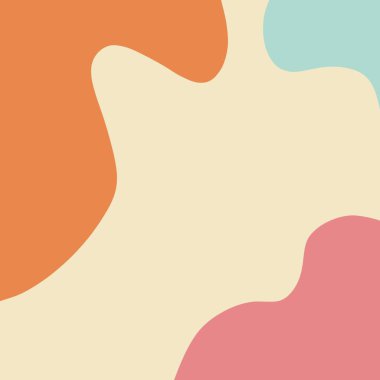 Pastel renkli Soyut Arkaplan minimalist biçiminde