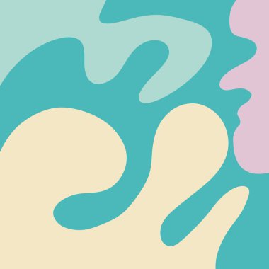 Pastel renkli Soyut Arkaplan minimalist biçiminde