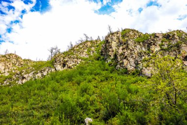 Dağların güzel manzarası
