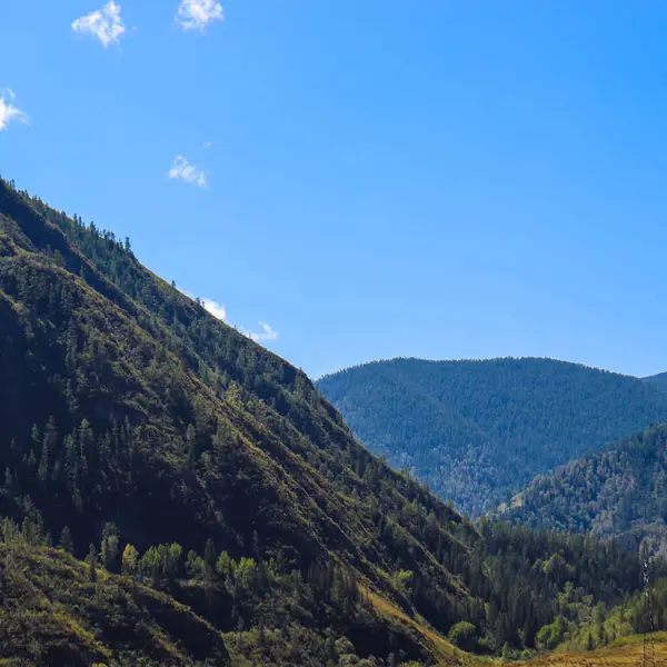 Altai Dağları 'nın dağ manzarası, Rusya