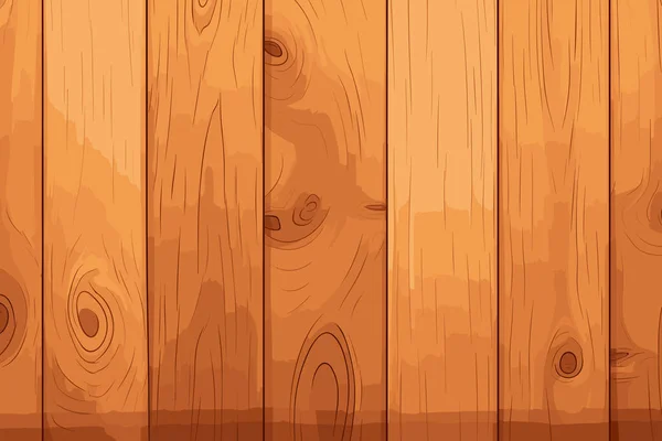 Houten Plank Textuur Achtergrond Vectorillustratie — Stockvector