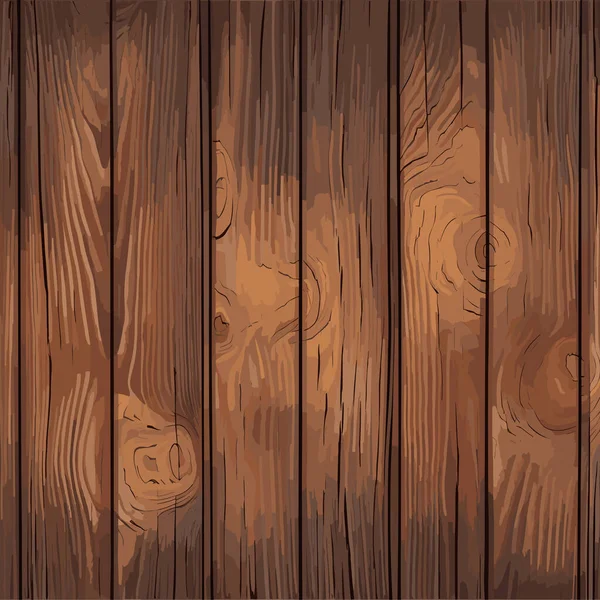 Vieux Fond Texture Planche Bois Illustration Vectorielle — Image vectorielle