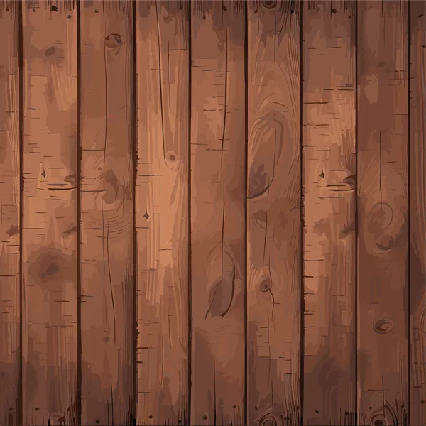 Old Wooden Plank Texture Background Vector Illustration — Stock Vector