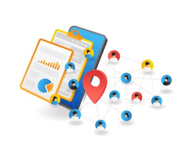 Çevrimiçi iş ekibi ağı