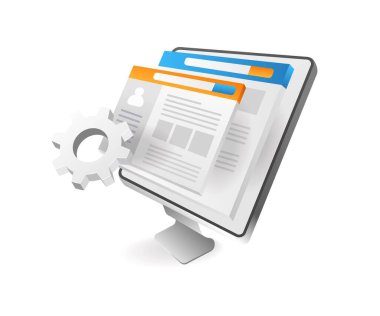 Web uygulama bilgisayar düzeni tasarımı