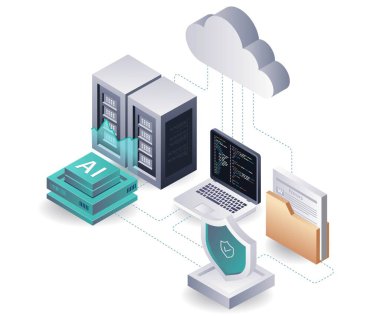 Yapay Zeka Bulut Dönüştürücü Sunucu Altyapısı