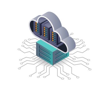 Bulut sunucu sistemi teknoloji ağı