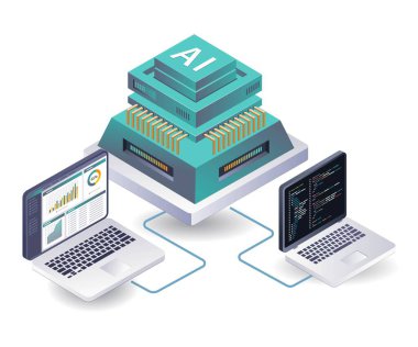 Sunucular için yapay zeka veri analiz sistemi