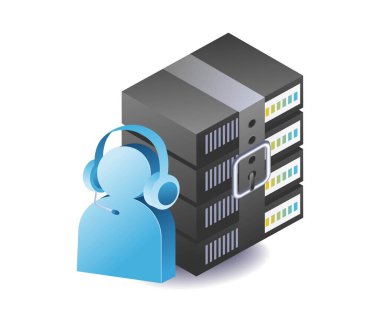 sunucu yöneticisi veri merkezini izliyor ve yönetiyor