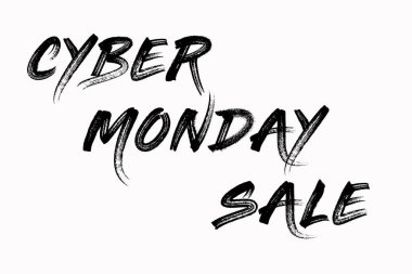 Siber pazartesi indirimi, siber pazartesi için beyaz özgeçmiş..