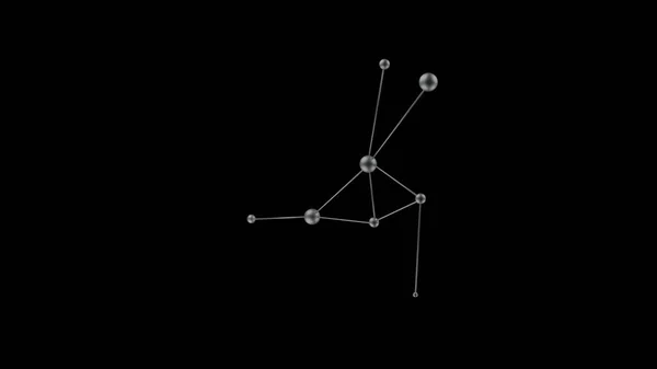 Konsept: Yapay zeka yapay zeka sinir ağları, veri merkezindeki raf sunucularından geçen bilgi akışını dijitalleştiriyor. İlgili konular kullanıcı verilerini bağlar.