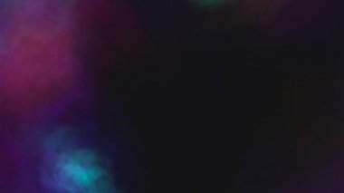 night space starry sky with colorful clouds or fog. High quality 4k footage