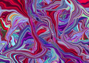 Soyut Arkaplan Tasarımı Renkli 