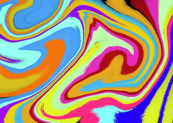 Diseño Arte Partículas Coloridas Abstractas —  Fotos de Stock