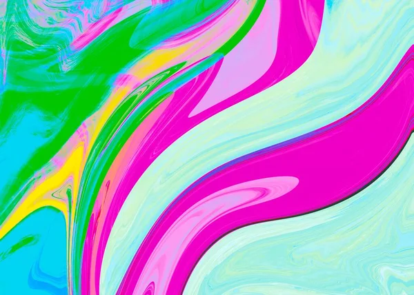 Abstract Kleurrijk Particle Art Design — Stockfoto