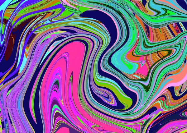 Абстрактный Фон Colorfull Liquid — стоковое фото