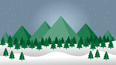 Yeşil Dağ Tepesi 'nde kar mevsimi kutlu olsun.