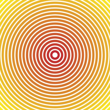 Vektör illüstrasyonu dairesel sarı geomatraik desen soyut arkaplan, sarı disk yapboz çarkı