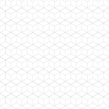 Vektör illüstrasyon kübik çizgi geometrik desen soyut arkaplan