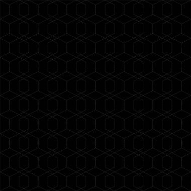 Vektör çokgen çizgi geometrik desen siyah arkaplan