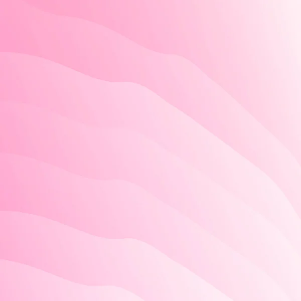 Εικονογράφηση Διάνυσμα Ροζ Κύμα Μοτίβο Απαλή Κλίση Παστέλ Κύματα Αφαιρέστε — Διανυσματικό Αρχείο