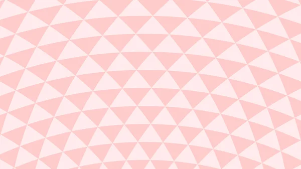 Ilustración Vectorial Triángulo Rosa Onda Geométrica Patrón Sin Costura — Vector de stock