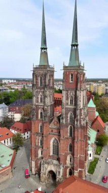 Wrocaw Katedrali 'nin (Aziz John Katedrali, Lehçe: Archikatedra w. Jana Chrzciciela)