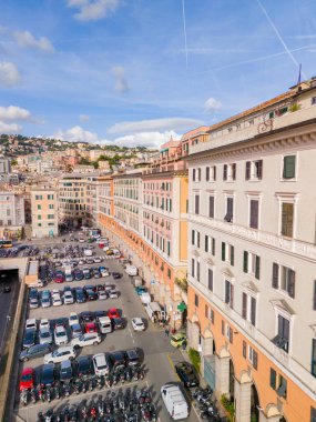 Ceneviz, İtalya 'daki deniz manzarası İHA ile çekildi