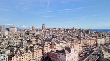 İtalya, Ceneviz 'in hava görüntüsü İHA ile çekildi