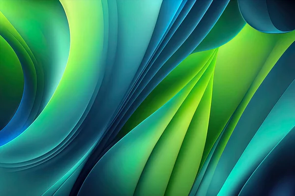 abstract blue and green background, abstract wave background with blue and green colors