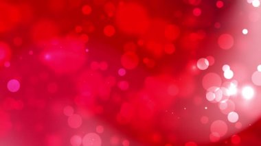 Kırmızı ve beyaz noel gradyan kırmızı arka planda bulanık daireler