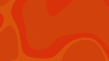 dalgalı katmanlı çizgileri olan turuncu eğimli bir arka plan. Soyut tasarımlar için uygun arka planlar dijital sanat posterleri ve modern grafik içeriği oluşturma.