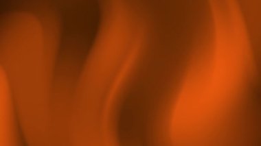 Dijital tasarım projeleri için uygun hafif ışık dalgalarıyla koyu turuncu eğimli arka plan afişler ve sosyal medya grafikleri.