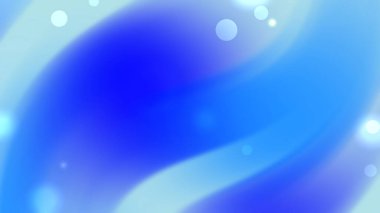 Açık mavi ve beyaz gradyan arkaplan ve beyaz bulanık daireler