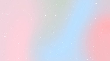 Yıldız ışığı parçacığı pastel pembe mavi yeşil benekli beyaz noktalı.