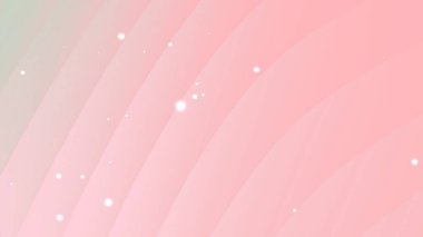 Çapraz kıvrımlı ve beyaz noktalı soyut pastel pembe arkaplan