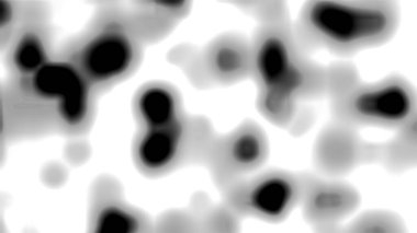 Siyah ve beyaz soyut bulanık şekiller