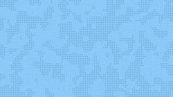 Açık gökyüzü mavi nokta yarım ton arkaplan ve siyah kareler tekrarlanan desen