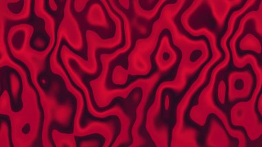 Ateşli kırmızı ve kestane rengi ile soyut dalgalı doku