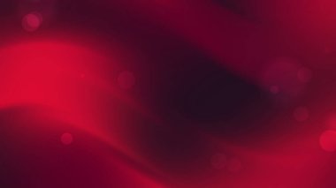 Dairesel bokeh ışıkları ve pürüzsüz kırmızı tonlarıyla güzel soyut eğimli arkaplan