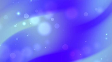 Parlak Mavi ve Mor Renkli Soyut Gradyan Arkaplanı